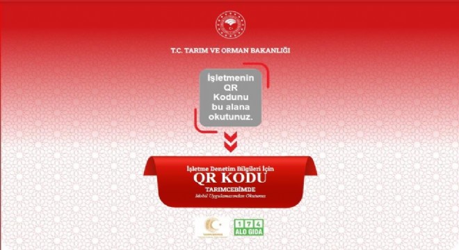 'Karekod' uygulaması artık mecburi