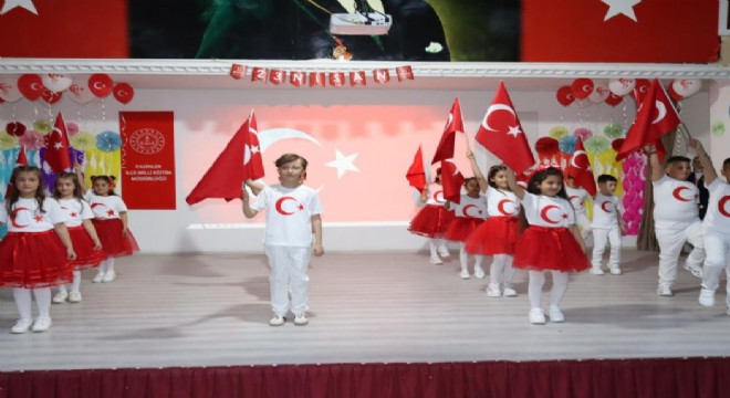 Pasinler'de 23 Nisan coşkuyla kutlandı
