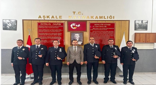 Türk Polis Teşkilatının 181. kuruluş yılı Aşkale’de kutlandı