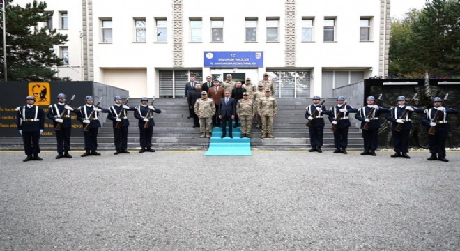 Vali Baruş'tan Tümgeneral Yıldız'a ziyaret
