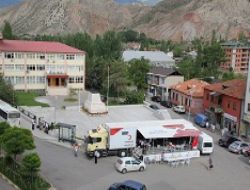 Kan Bağış Tır ı Oltu’daydı