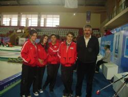 Narman Spor Curling Takımı iddialı...