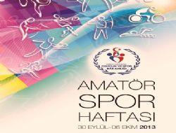 Amatör Spor Haftası başlıyor