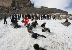 Pasinler’de kızak nostaljsi