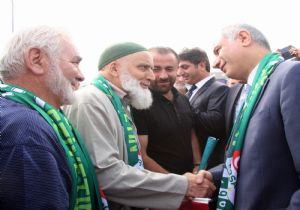 Efkan Ala’ya Bursa’da coşkulu karşılama