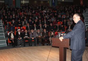 Ağırman’dan  ‘Hz.Peygamber ile Baş başa’ konferansı