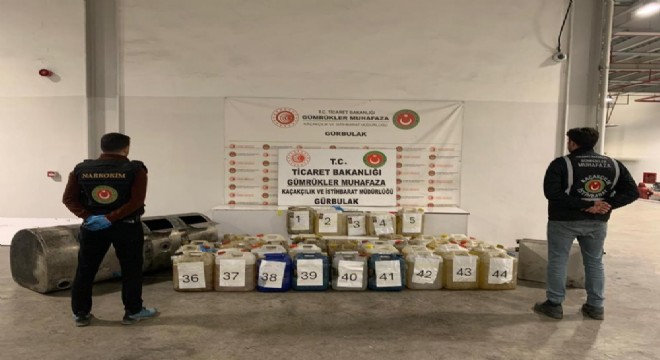 721 kilogram uyuşturucu madde ele geçirildi