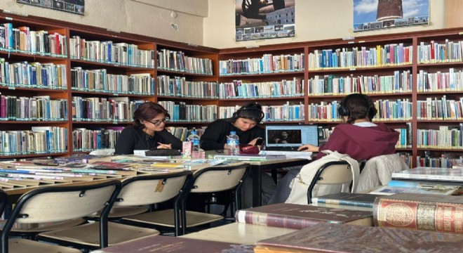 781 bin 910 Erzurumlu Kütüphanelerden yararlandı