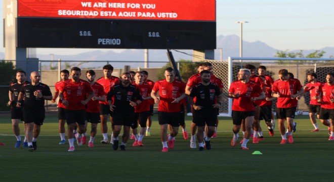 A Milli Futbol Takımı’nda ABD maçının hazırlıkları başlad