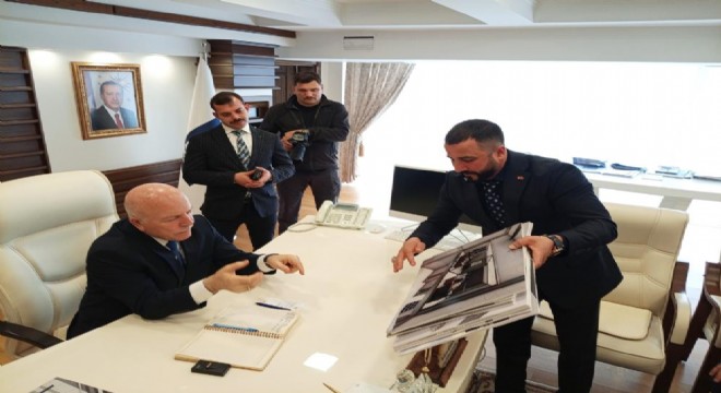 Akdoğan'dan Sekmen'e proje sunumu