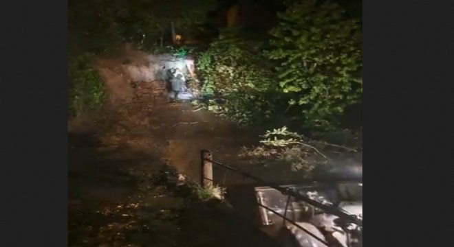Ardeşen'de heyelan
