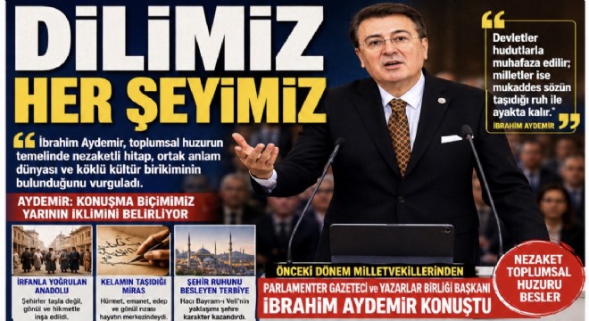 Aydemir dildeki inceliğin yeniden hatırlanması ger