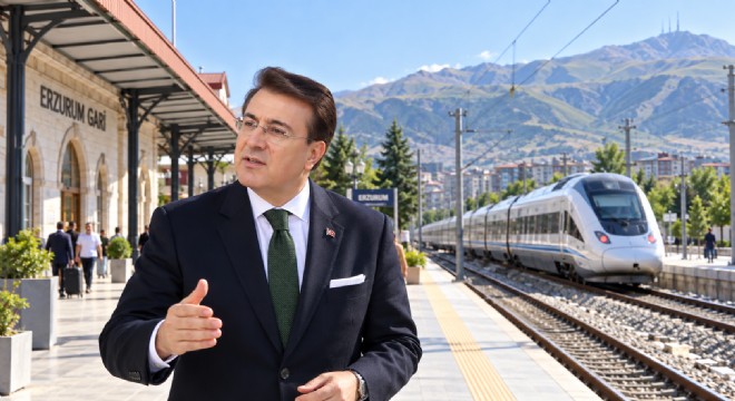 Aydemir: Milli hızlı trenin yeni menzili Erzurum olmalı