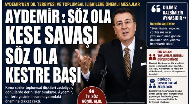 Aydemir uyardı: Söz olan kese savaşı söz ola kestire başı