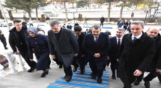 Bakan Çiftçi ve Tekin  Erzurum'da