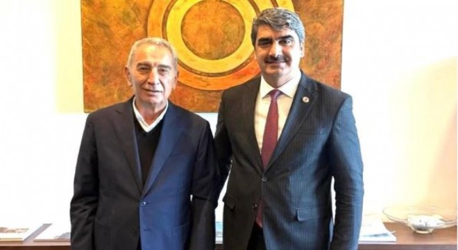 Başkan Polat'tan Adnan Polat'a nezaket ziyareti