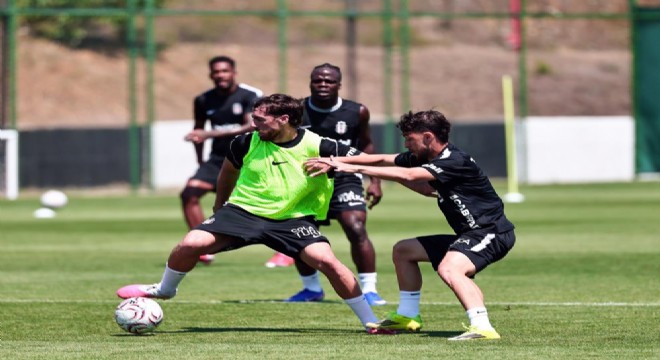 Beşiktaş'ta FC Midtjylland maçı hazırlıkları devam etti