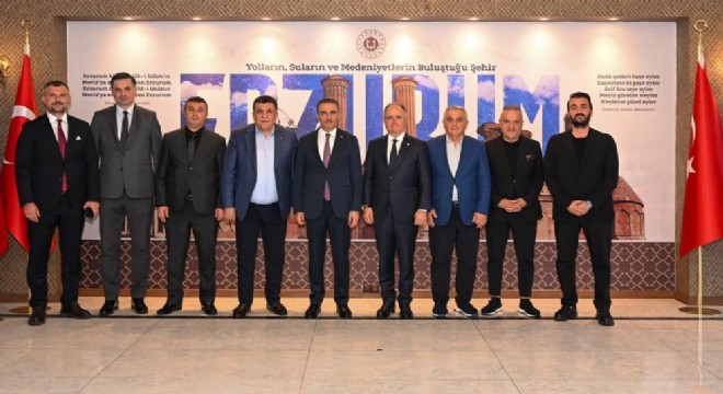 Ç. Rizespor yönetiminden Erzurum protokolüne ziyaret