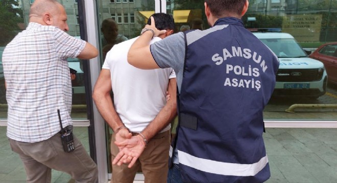 Çaldığı araçla kaçarken yakalandı