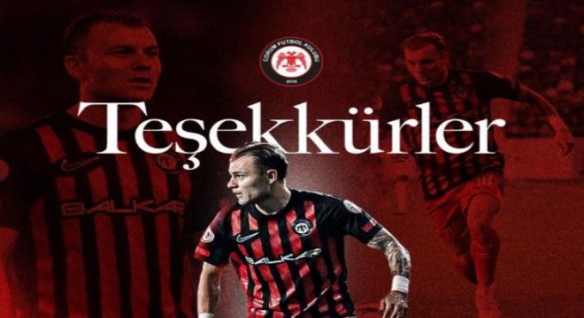 Çorum FK, Yusuf Erdoğan ile yollarını ayırdı