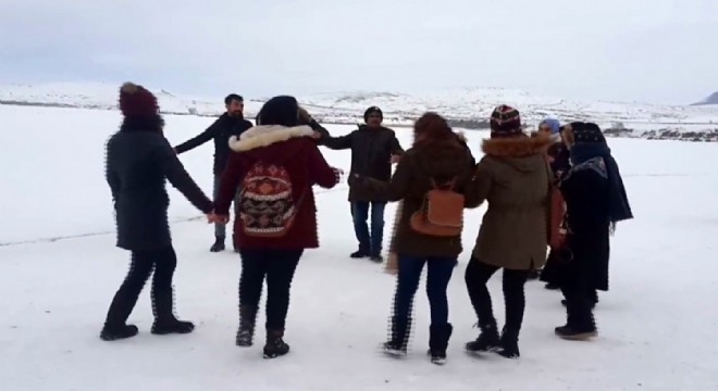 Doğu’da kar keyfi