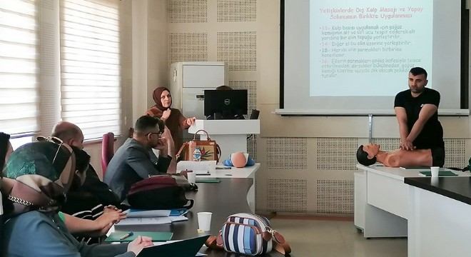 ETÜ Personeli ilk yardım eğitimi aldı
