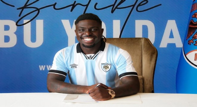 Ebosele, Erzurumspor FK'nın ilk İrlandalısı oldu