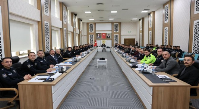 Emniyetten 3 aylık asayiş değerlendirmesi