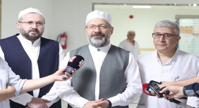 Erbaş Hac hizmetlerini açıkladı