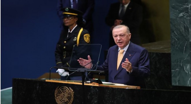 Erdoğan BM Genel Kuruluna seslendi
