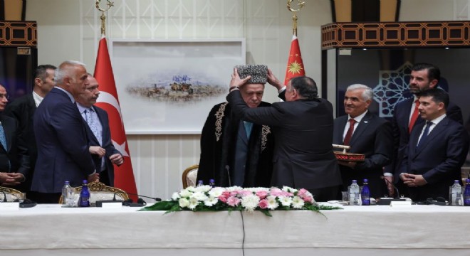 Erdoğan DATÜB heyetini kabul etti