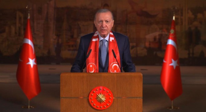 Erdoğan'dan A Milli Takım'a destek mesajı