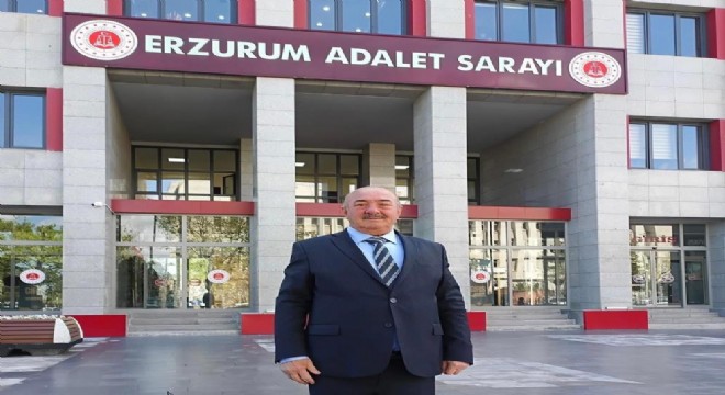 Erzurum Adliyesinde vefa töreni
