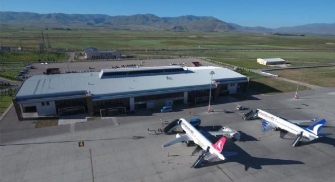 Erzurum Havalimanı'nda haftalık uçuş sayısı arttı