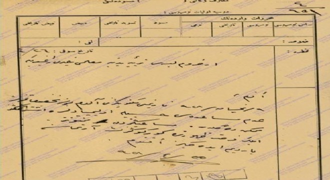 Erzurum Lisesi arşivi tarih hazinesi-