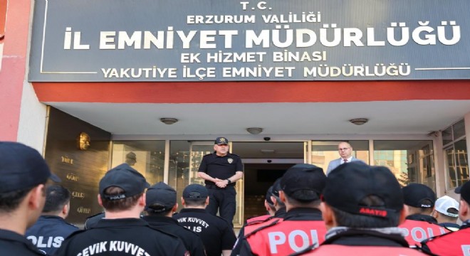 Erzurum Temmuz ayı asayiş verileri açıklandı