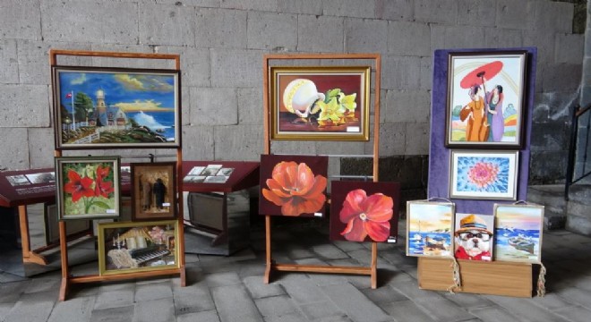 Erzurum’da 'Yaşayan değerlerin sanat yolculuğu' sergisi