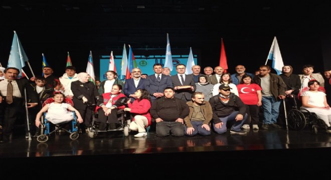 Erzurum’da engelliler haftası etkinliği