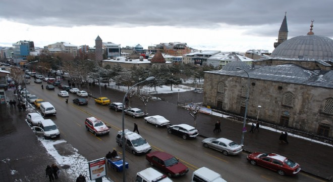 Erzurum taşıtta 49, otomobilde 44’üncü sırada