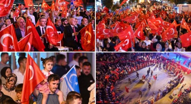 Erzurum tek yürek oldu