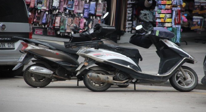 Erzurum trafiğinde motosiklet gündemi