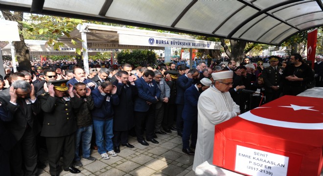 Erzurumlu şehid Karaarslan dualarla uğurlandı