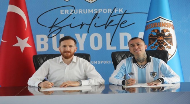 Erzurumspor FK'da iç transferde iki imza daha