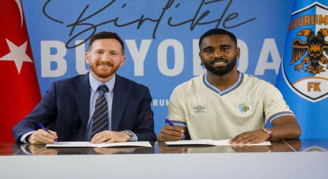 Erzurumspor Gyrano Kerk'i kadrosuna kattı