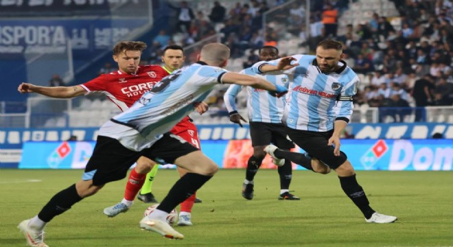 Erzurumspor Samsunspor'u puansız gönderdi