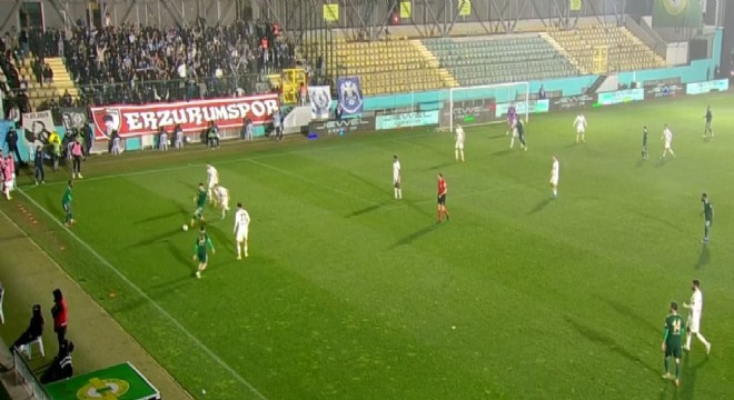 Erzurumspor'dan taraftara bayram armağanı: 0 - 2