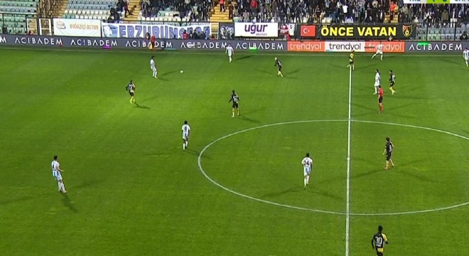 Erzurumspor rakip tanımıyor: 0 - 2