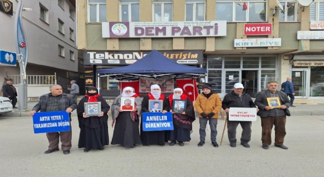 Evlat nöbetindeki ailelerden 'teslim olsun' çağrısı