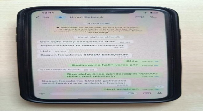 Firari Umut'un babasıyla mesajlaşmaları ortaya çıktı