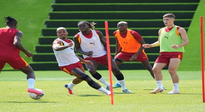 GS, Erzurumspor FK maçının hazırlıklarını sürdürdü